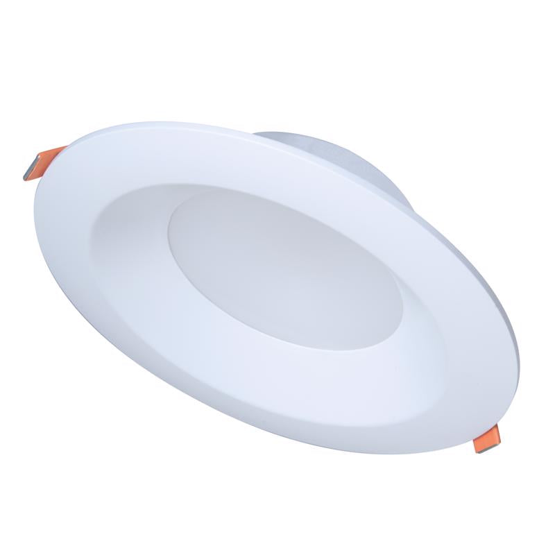 HALO - Halo Matte White 6 in. W Plastic LED Canless Recessed Downlight 8.5 W