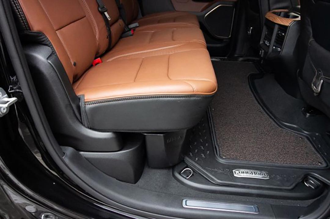 DU-HA Under Seat Storage for '19-'23 Ram 1500 Crew Cab (Black)