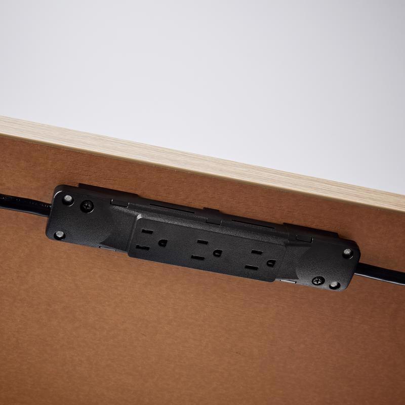 CHARG - Charg 10 ft. L 6 outlets Power Strip w/Surge Protection Black 1000 J