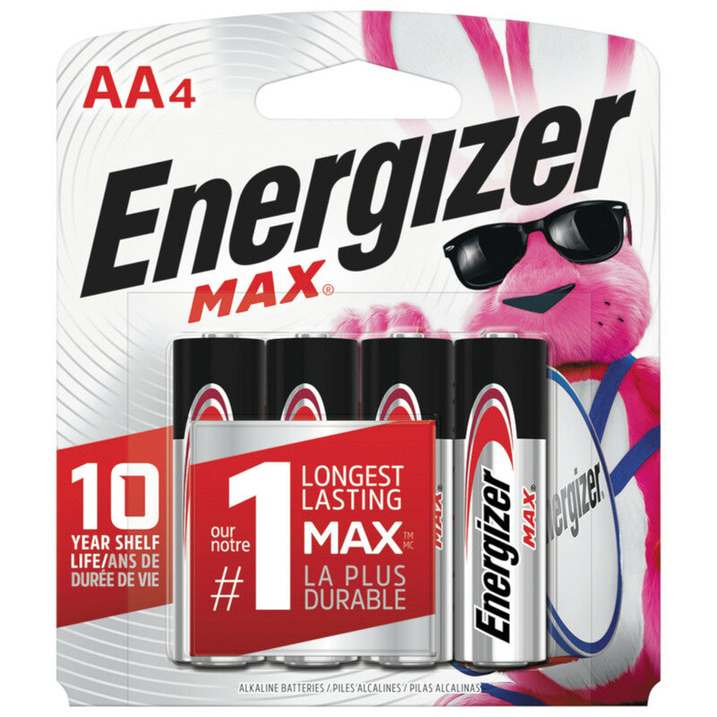 ENERGIZER - Energizer Max Premium AA Alkaline Batteries 4 pk Carded