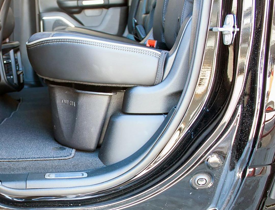 DU-HA Under Seat Storage for '19-'25 Ram 1500 Quad Cab (Black)