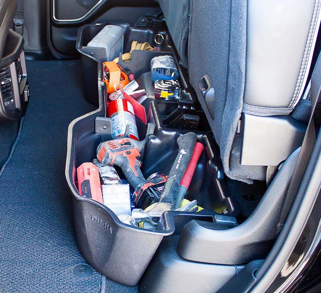 DU-HA Under Seat Storage for '19-'25 Ram 1500 Quad Cab (Black)