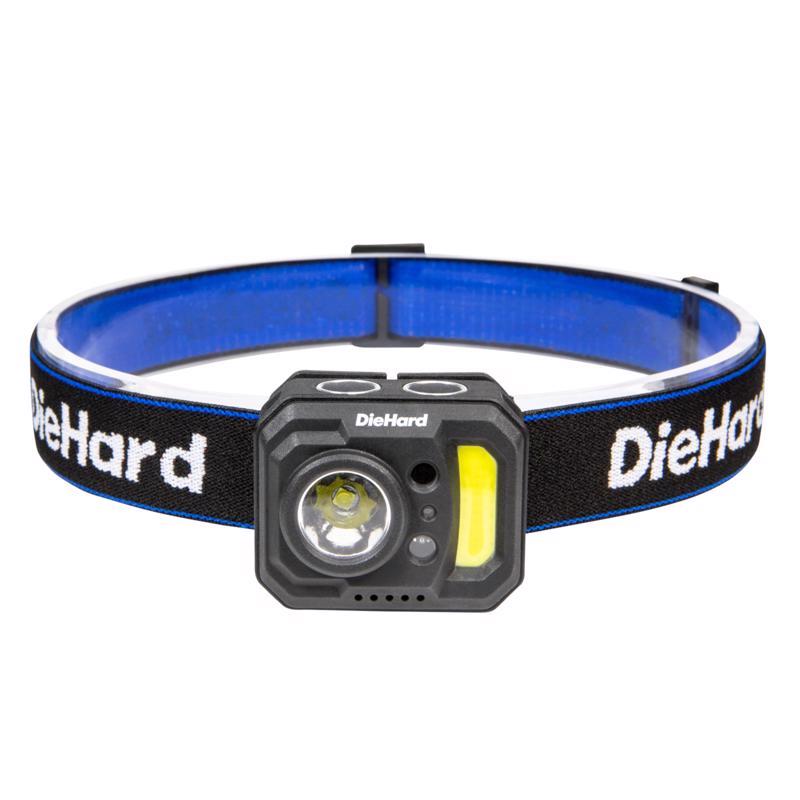 DORCY - Dorcy DieHard 375 lm Black/Blue LED Tactical Headlamp