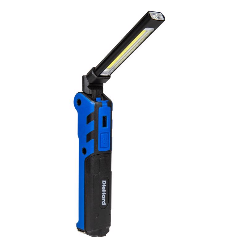 DORCY - Dorcy DieHard 450 lm Black/Blue LED Work Light Flashlight