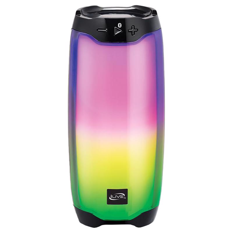 ILIVE - iLive Wireless Bluetooth Color Changing Speaker [ISB212BLK]