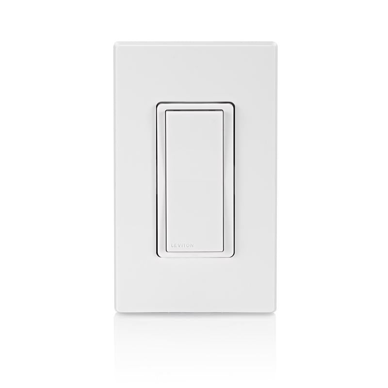 LEVITON - Leviton Decora WiFi Smart WiFi-Smart Light Switch White 1 pk