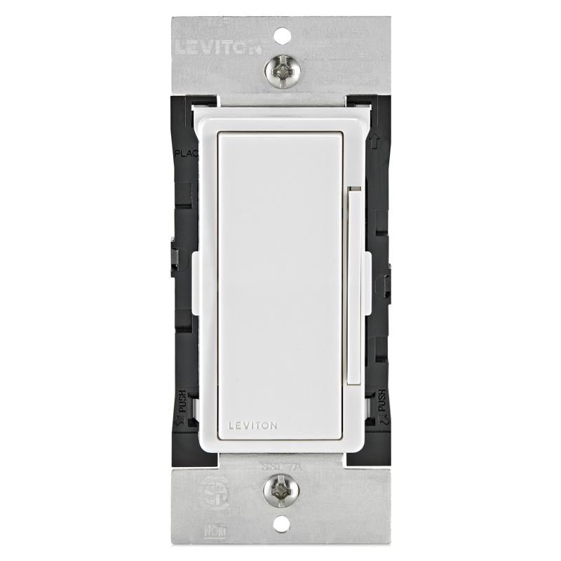 LEVITON - Leviton Decora Rocker Fan Control Switch White 1 pk