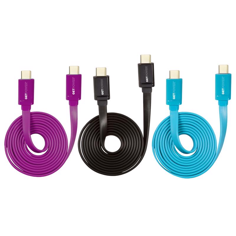 GETPOWER - GetPower Assorted USB Charge/Sync Cable For Universal 4 ft. L - Case of 30