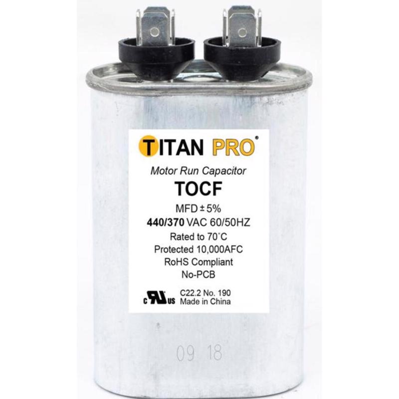 TITAN PRO - Titan Pro 5 MFD 440 V Oval Run Capacitor