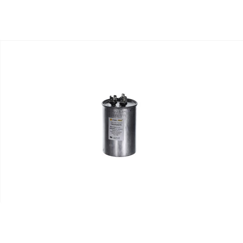 TITAN PRO - Titan Pro 40+7.5 MFD 440 V Round Run Capacitor