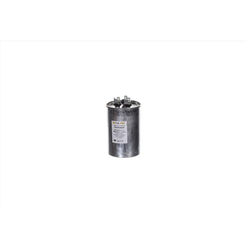 TITAN PRO - Titan Pro 45+7.5 MFD 440 V Round Run Capacitor