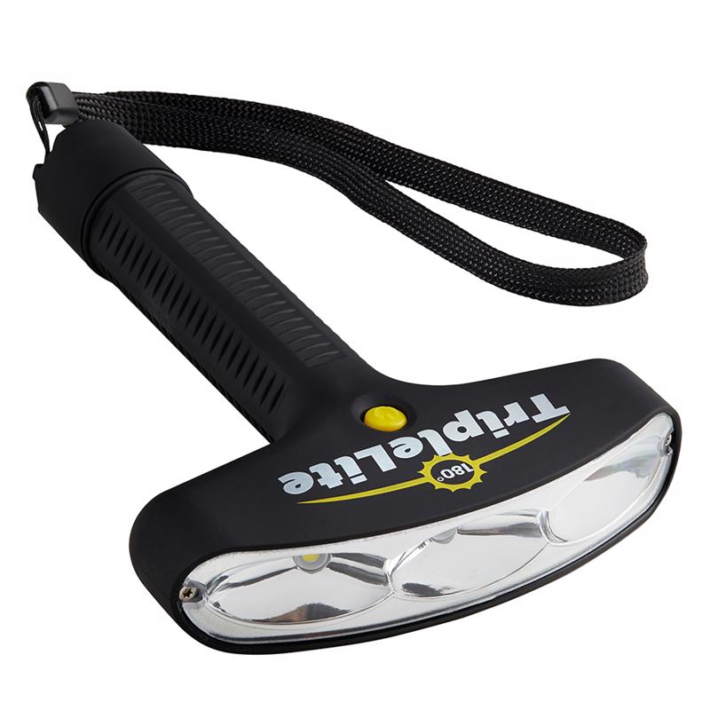 TRIPLELITE - TripleLite 330 lm Black LED Flashlight AA Battery