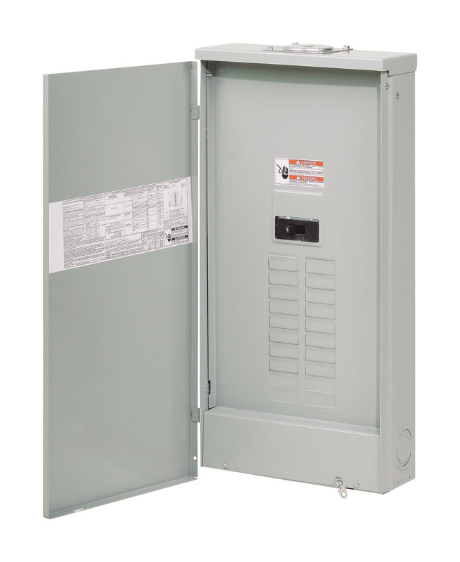 EATON - Eaton 200 amps 120/240 V 20 space 40 circuits Surface Mount Main Breaker Load Center