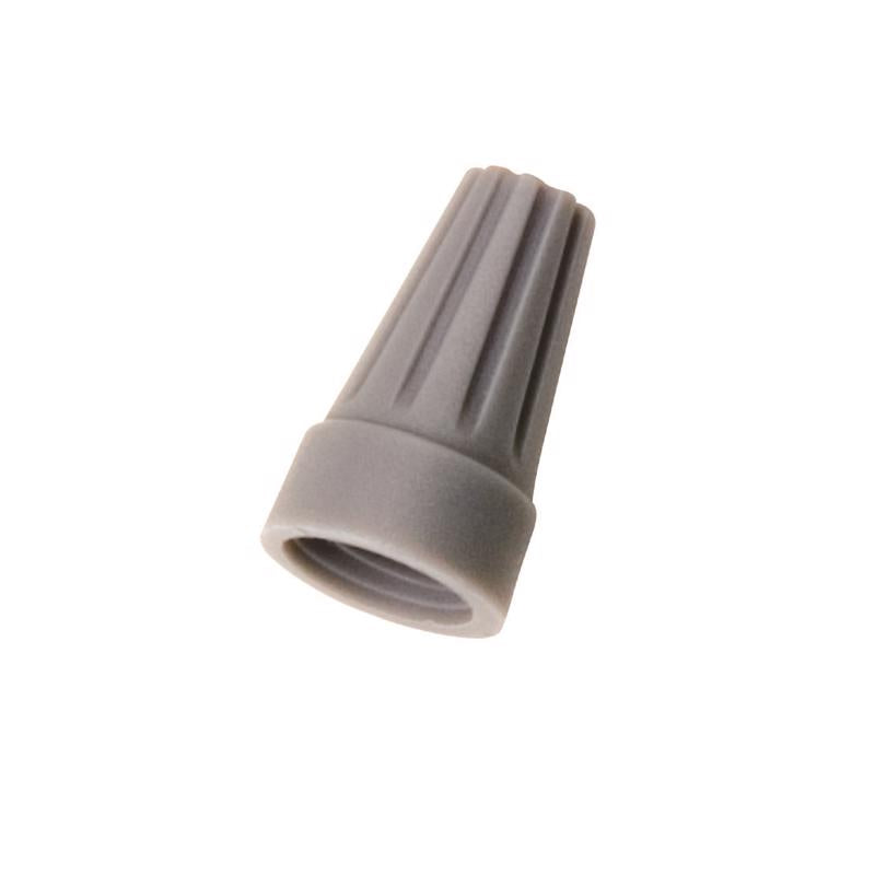 IDEAL - Ideal Copper Wire Connectors Gray 25 pk