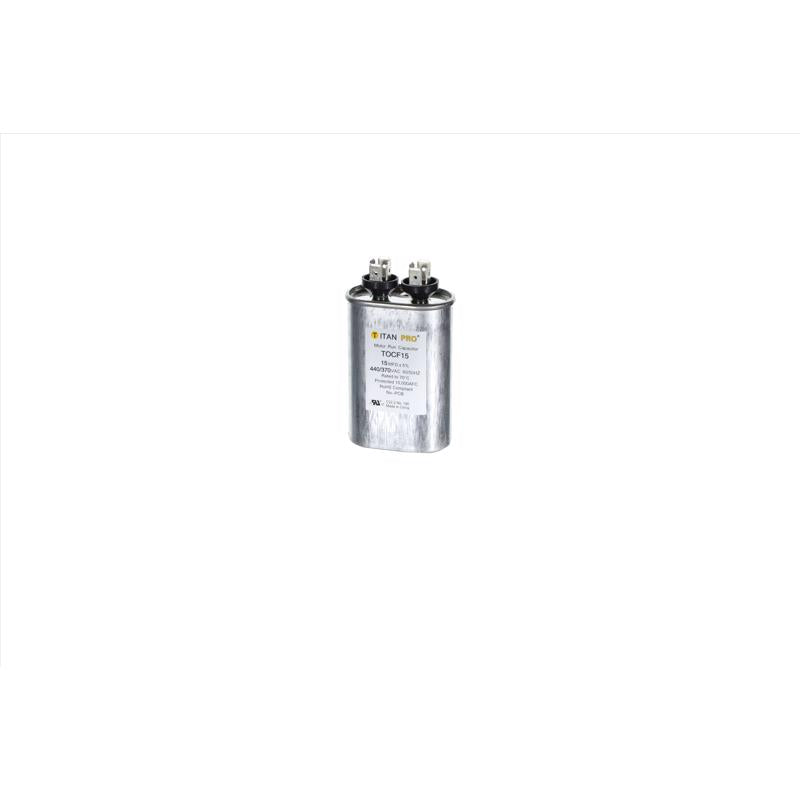 TITAN PRO - Titan Pro 15 MFD 440 V Oval Run Capacitor