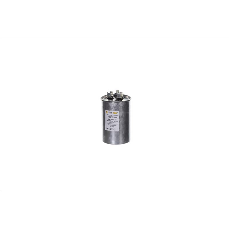 TITAN PRO - Titan Pro 35+7.5 MFD 440 V Round Run Capacitor