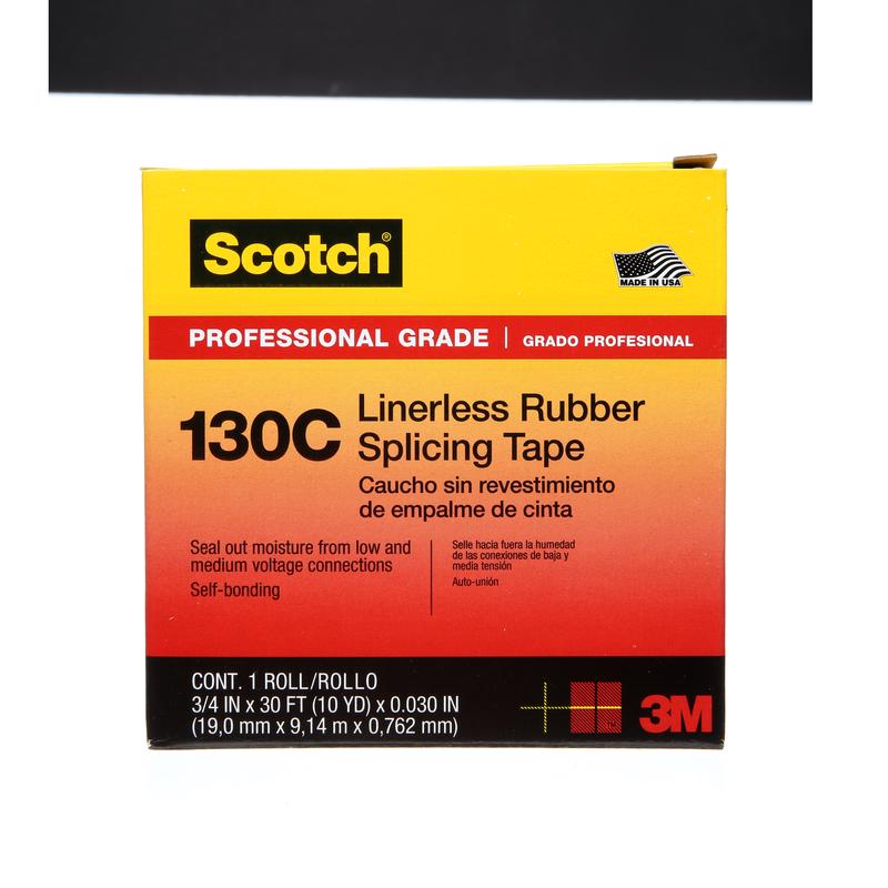 SCOTCH - Scotch 3/4 in. W X 30 ft. L Black Vinyl Splicing Tape