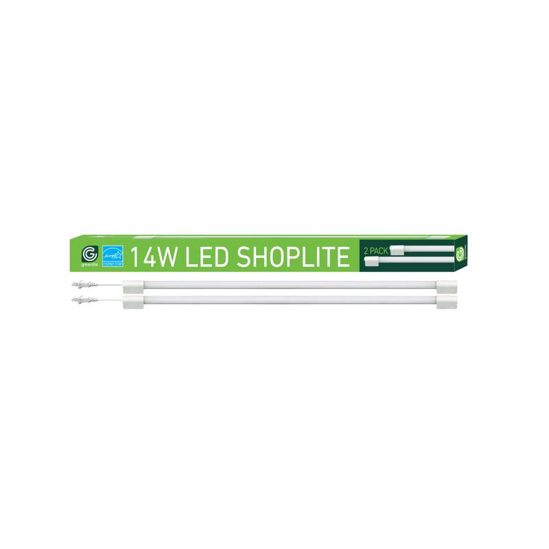 GREENLITE - Greenlite 30 in. 2-Light pk 14 W LED Shop Light