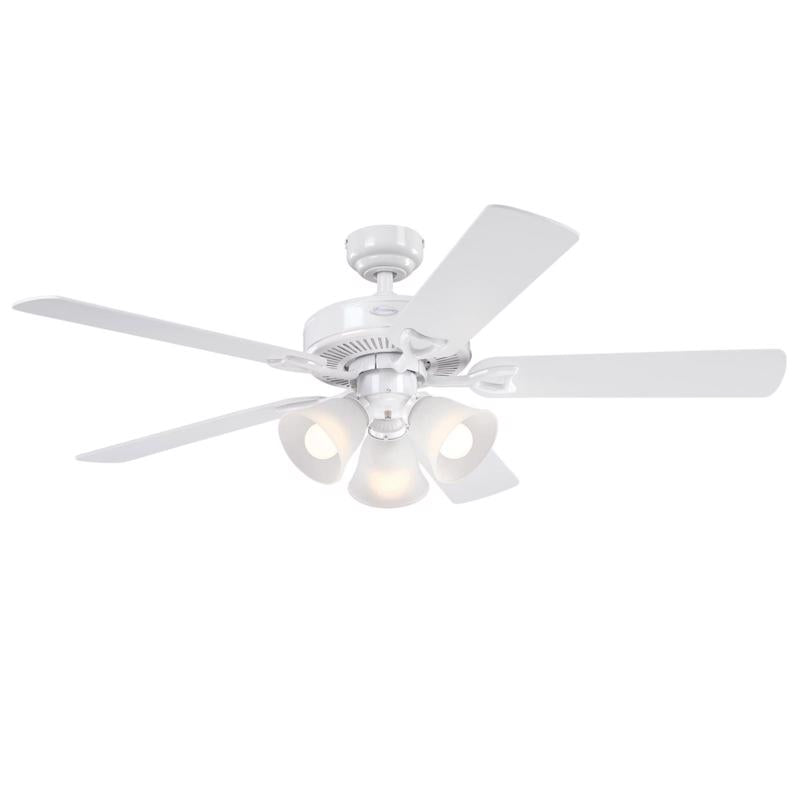 WESTINGHOUSE - Westinghouse Vintage 52 in. White LED Indoor Ceiling Fan [7312048]
