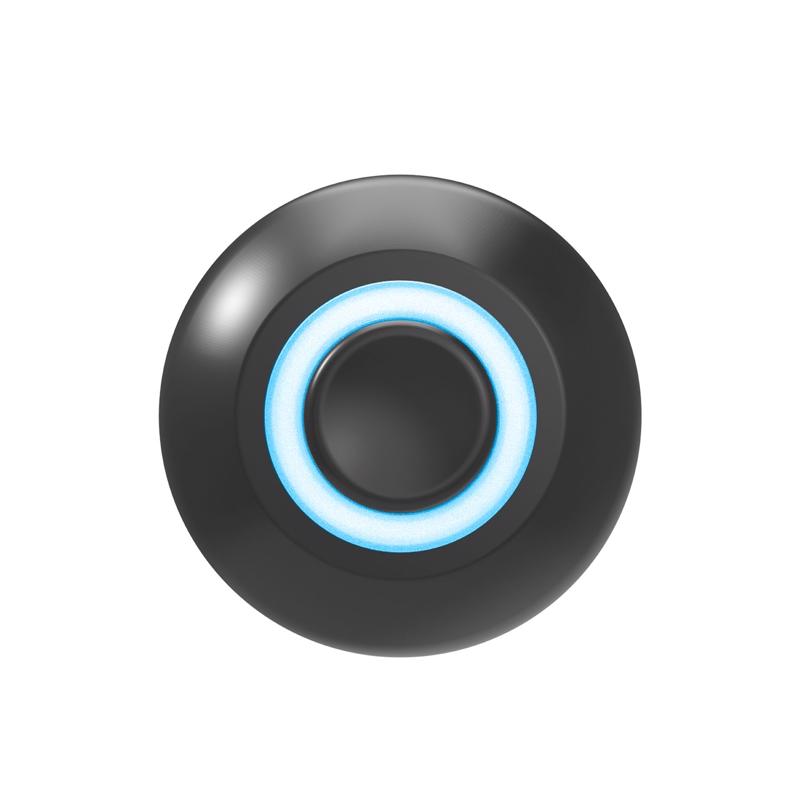 GLOBE - Globe Black/White Metal Wired Pushbutton Doorbell