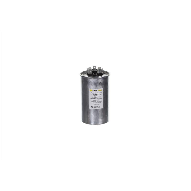 TITAN PRO - Titan Pro 45+10 MFD 440 V Round Run Capacitor