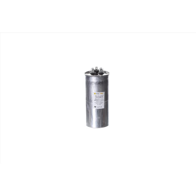 TITAN PRO - Titan Pro 80+10 MFD 440 V Round Run Capacitor