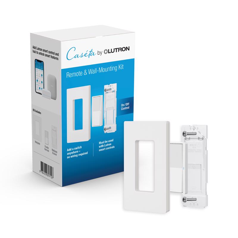 LUTRON - Lutron Pico Smart Yes Wireless Remote w/Wall Mount Kit White 1 pk