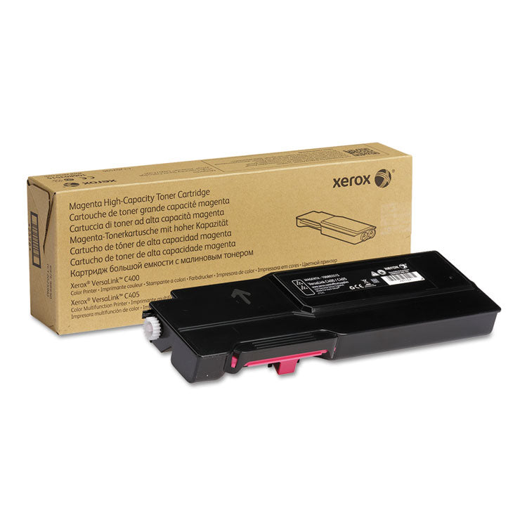 Xerox - 106R03515 High-Yield Toner, 4,800 Page-Yield, Magenta