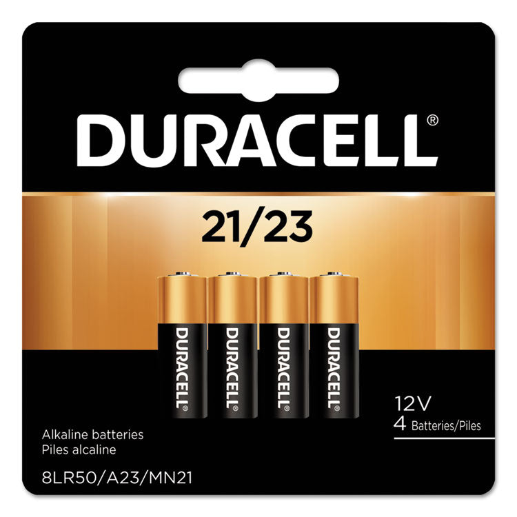Duracell - Specialty Alkaline Batteries, 21/23, 12 V, 4/Pack