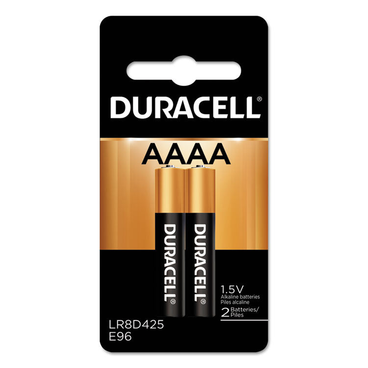 Duracell - Specialty Alkaline AAAA Batteries, 1.5 V, 2/Pack