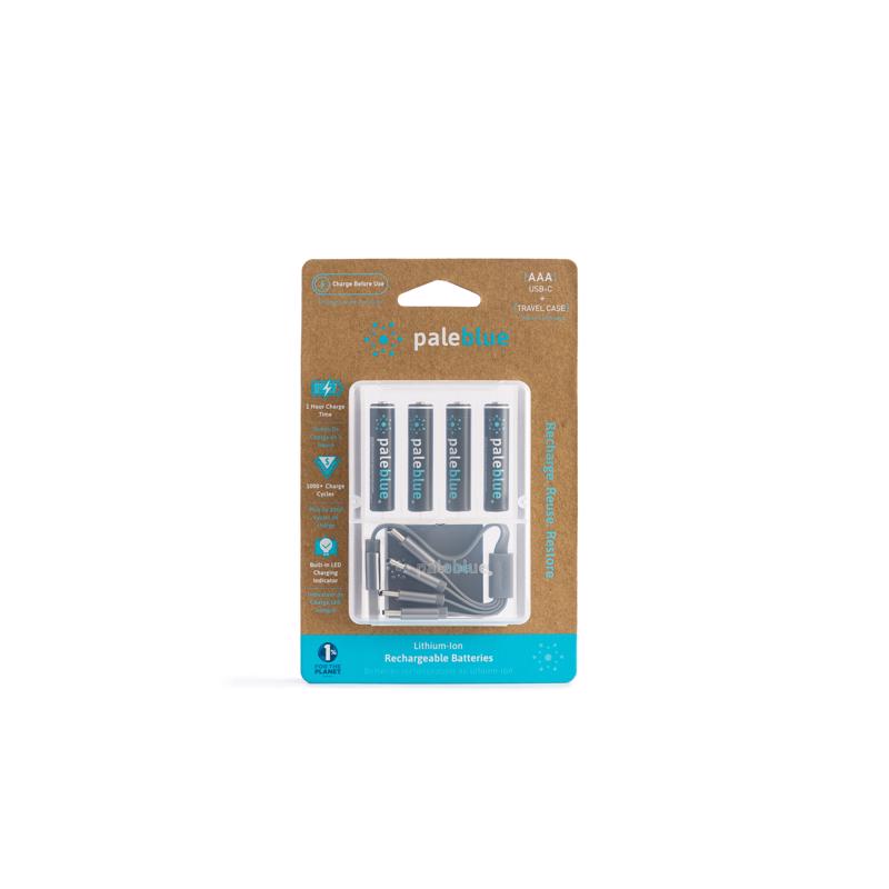 PALE BLUE EARTH - Pale Blue Earth AAA Lithium Batteries 4 pk Carded