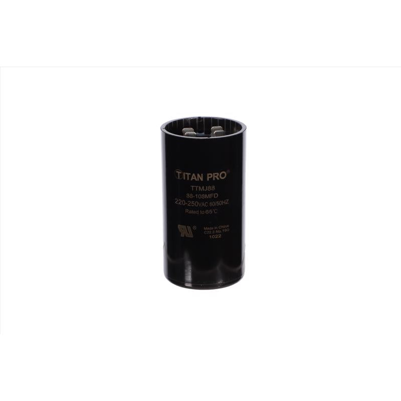 TITAN PRO - Titan Pro 88-108 MFD 250 V Round Start Capacitor