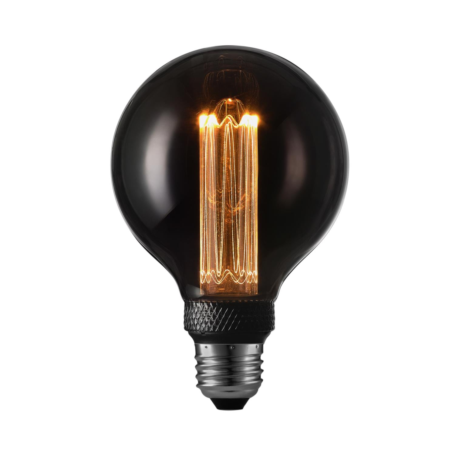 Globe Electric G30 E26 (Medium) LED Bulb Smoke 3 Watt Equivalence 1 pk