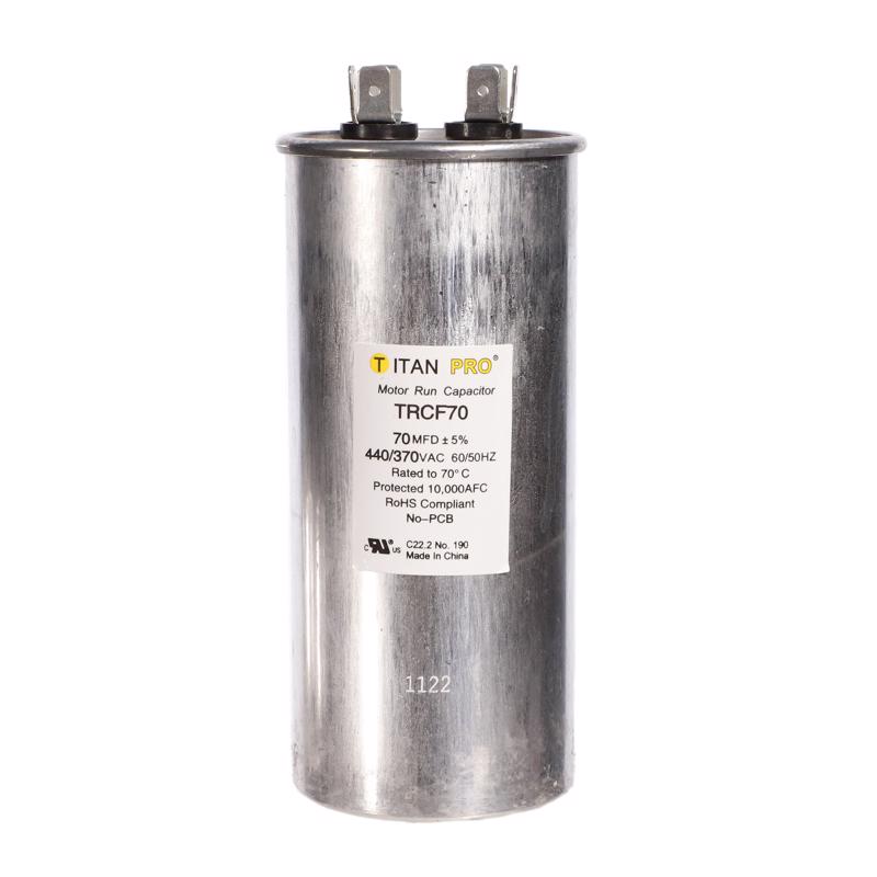 TITAN PRO - Titan Pro 70 MFD 440 V Round Run Capacitor