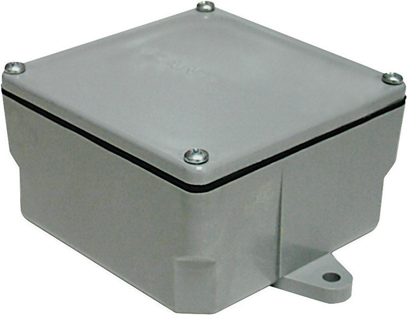 CANTEX - Cantex Square PVC 1 gang Junction Box Gray [5133710U]