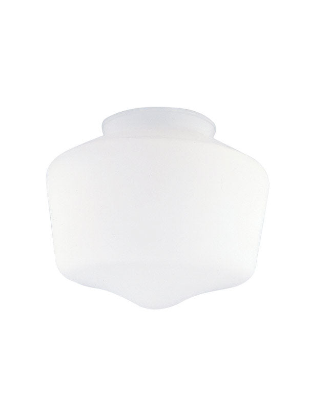 WESTINGHOUSE - Westinghouse Schoolhouse White Glass Lamp Shade 1 pk - Case of 6