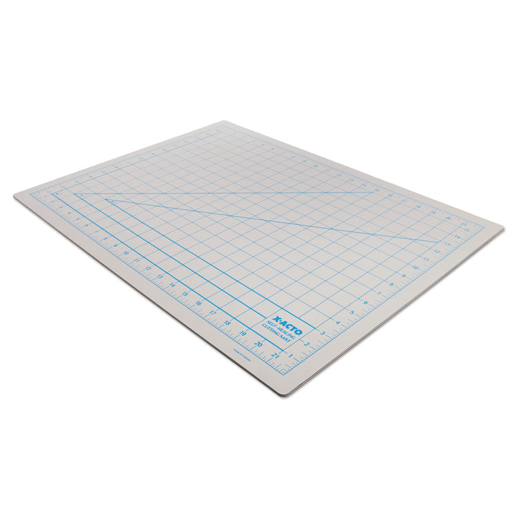 X-ACTO - Self-Healing Cutting Mat, Nonslip Bottom, 1" Grid, 18 x 24, Gray