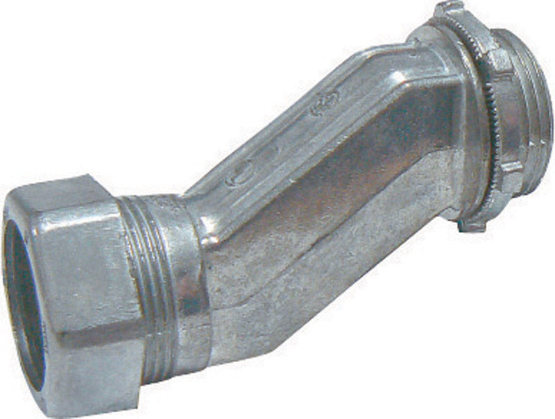 SIGMA ENGINEERED SOLUTIONS - Sigma Engineered Solutions 1/2 in. D Die-Cast Zinc Offset Compression Connector For EMT 1 pk
