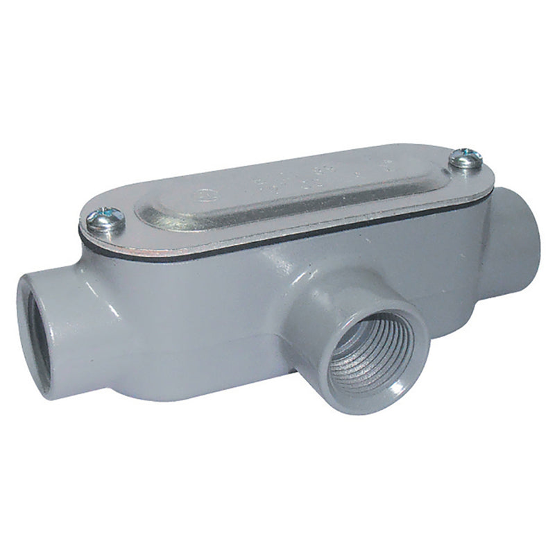 SIGMA ENGINEERED SOLUTIONS - Sigma Engineered Solutions ProConnex 1/2 in. D Die-Cast Aluminum Conduit Body For Rigid 1 pk [02-55641T]