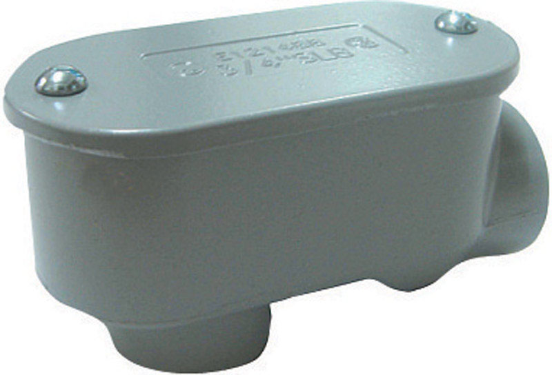 SIGMA ENGINEERED SOLUTIONS - Sigma Engineered Solutions ProConnex 3/4 in. D Die-Cast Aluminum Service Entrance Elbow For Rigid 1
