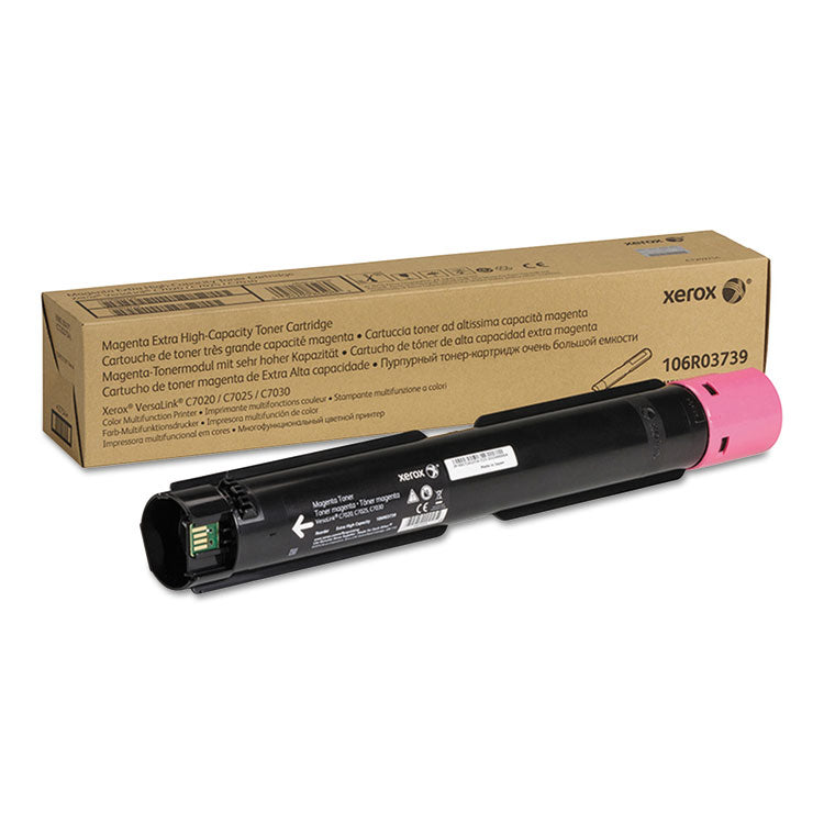 Xerox - 106R03739 Extra High-Yield Toner, 16,500 Page-Yield, Magenta