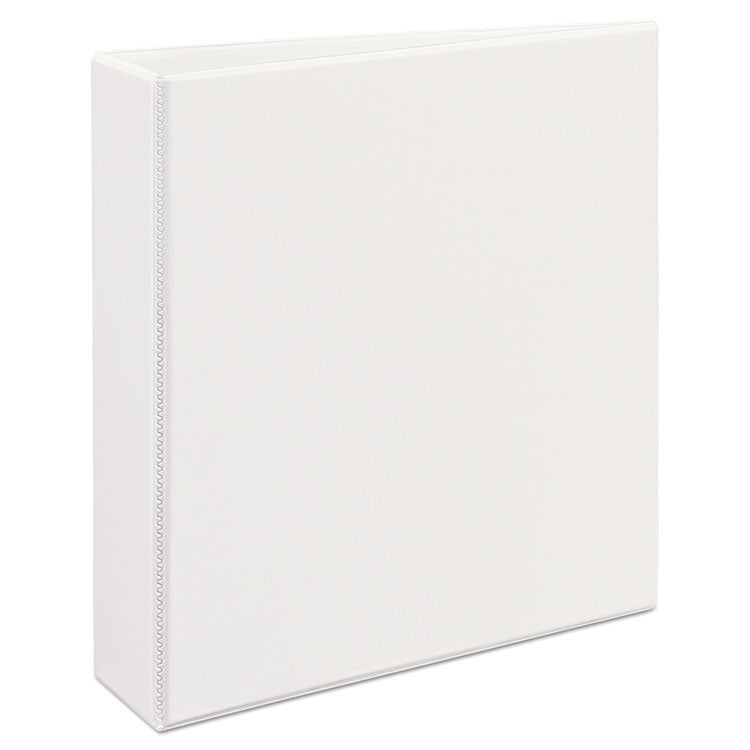 Avery - Heavy-Duty View Binder with DuraHinge and One Touch EZD Rings, 3 Rings, 2" Capacity, 11 x 8.5, White