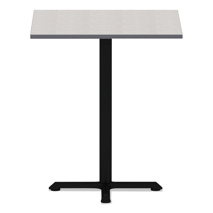 Alera - Reversible Laminate Table Top, Square, 35.38w x 35.38d, White/Gray