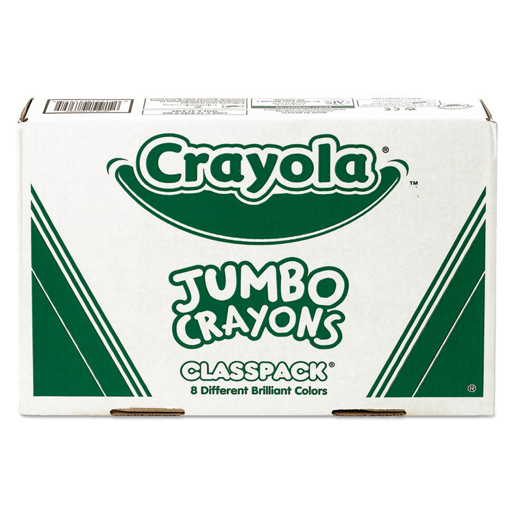 Crayola - Jumbo Classpack Crayons, 25 Each of 8 Colors, 200/Set