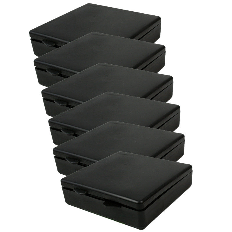 ROMANOFF - Micro Box, Black, Pack of 6