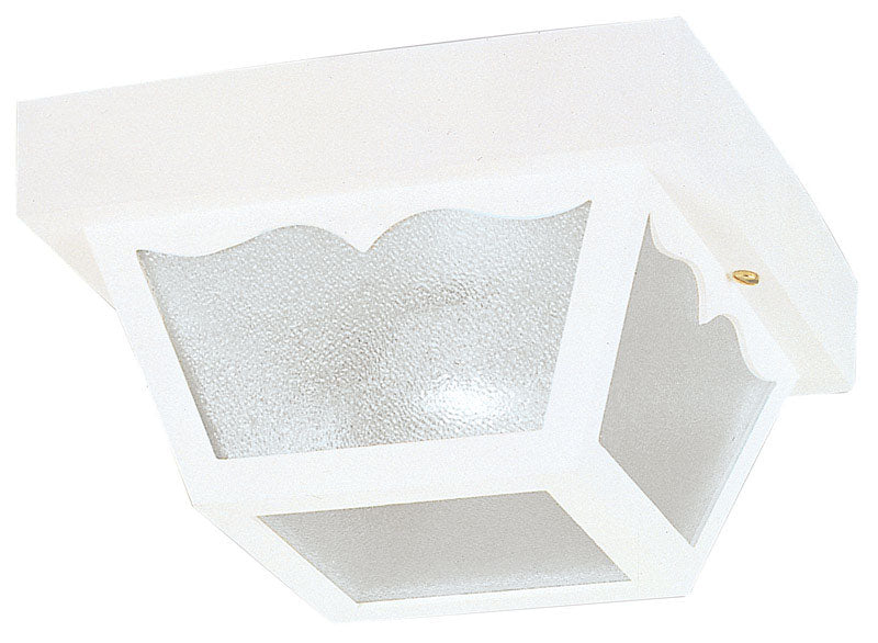 WESTINGHOUSE - Westinghouse Matte White Switch Incandescent Light Fixture [66975]