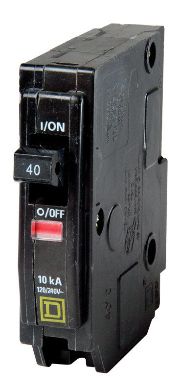 SQUARE D - Square D QO 40 amps Plug In Single Pole Circuit Breaker