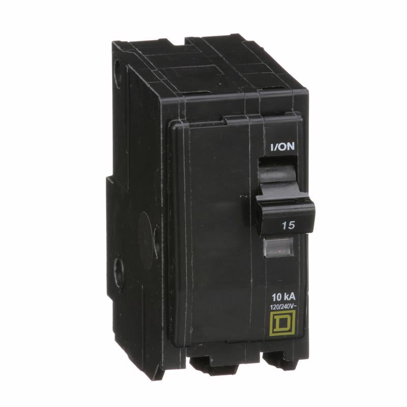 SQUARE D - Square D QO 15 amps Plug In 2-Pole Circuit Breaker