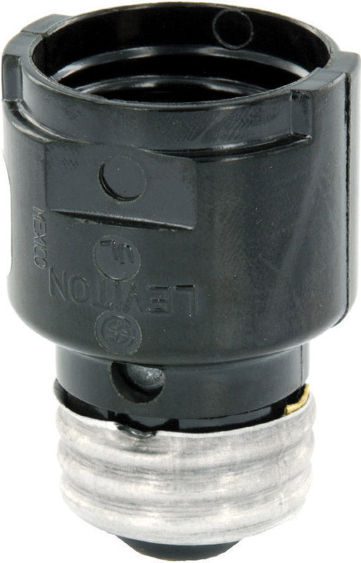 LEVITON MFG. CO. - Leviton Phenolic Incandescent Medium Base Socket Extender 1 pk