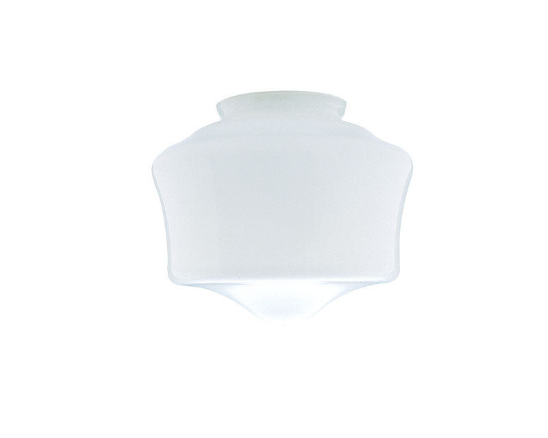 WESTINGHOUSE - Westinghouse Schoolhouse White Glass Lamp Shade 6 pk - Case of 6